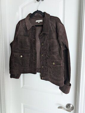 Loft Brown Corduroy Jacket